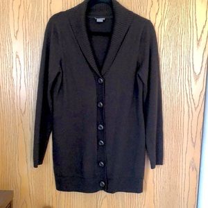 Ann Taylor cardigan sweater w chunky buttons